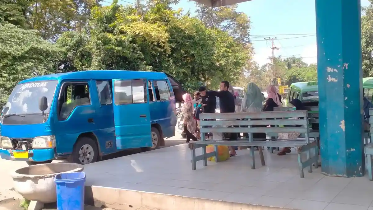 Terminal Sungai Kunjang Samarinda Mulai Sepi Penumpang