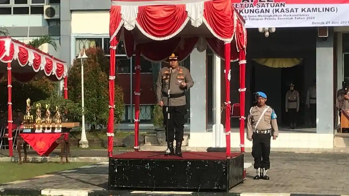 Jika Temukan Kejahatan, Kapolres Demak Minta SatKampling Diminta Cepat Lapor Polisi RW