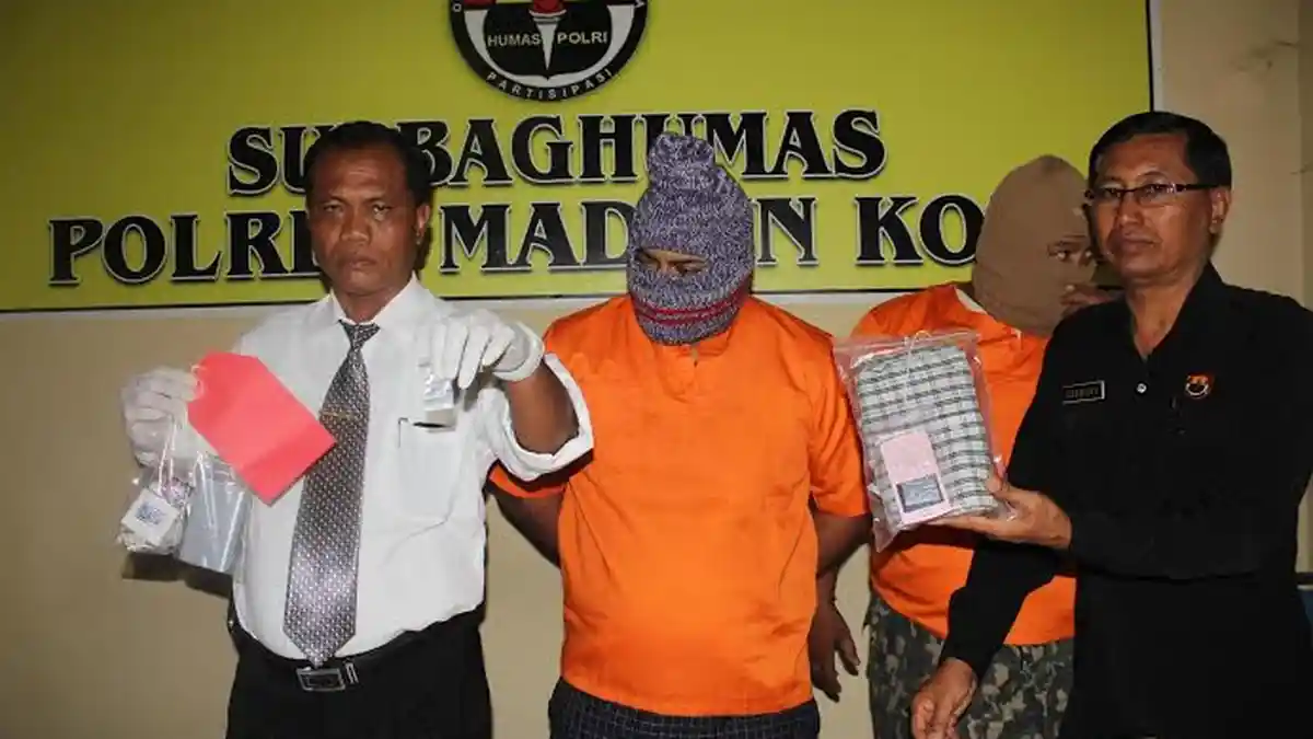 Simpan Sabu, Pentolan LSM di Madiun Dijebloskan Tahanan
