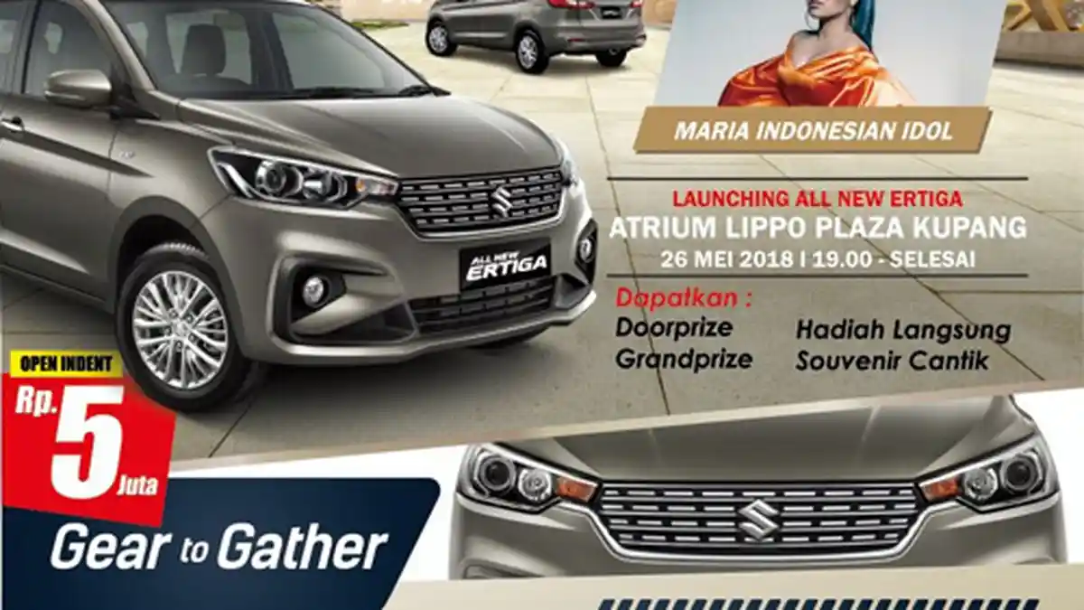 Ertiga Masih Pimpin Penjualan Mobil Suzuki di Kupang