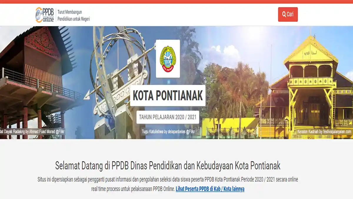 Daftar Ulang PPDB SMP/MTs Kota Pontianak pontianak.siap-ppdb.com hingga Masuk Sekolah Pertama