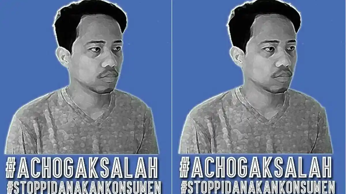 Acho Jadi Tersangka, di Twitter Heboh Tagar #Achogaksalah, Ini Rencana Aksi Para Artis!