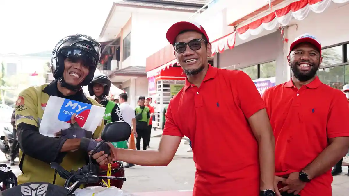 Proklamasi Berkumandang di SPBU COCO Kenten Palembang di 80 Tahun Kemerdekaan RI