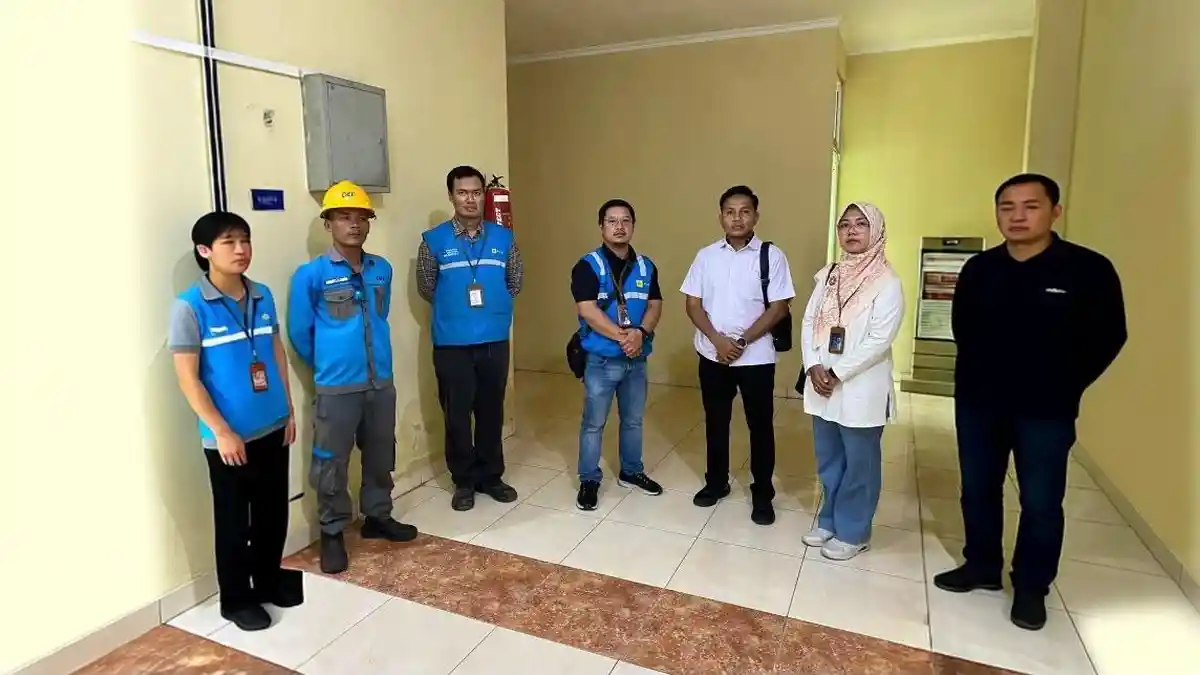 Siaga Penuh PLN UP3 Pringsewu Jaga Keandalan Listrik di Kunjungan Presiden RI ke-7 - Tribunlampung.co.id