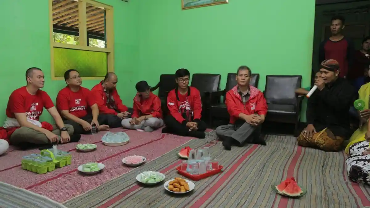 Mbah Ganong: Hanya PSI Satu-satunya yang Mau Kesini