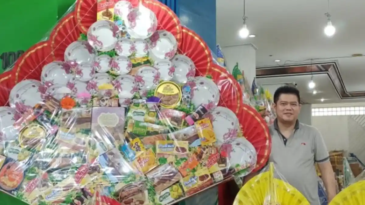 Bisnis Parcel Lebaran Di Tengah Pandemi, Penjual Berharap Tahun Ini Bisa Habis Terjual