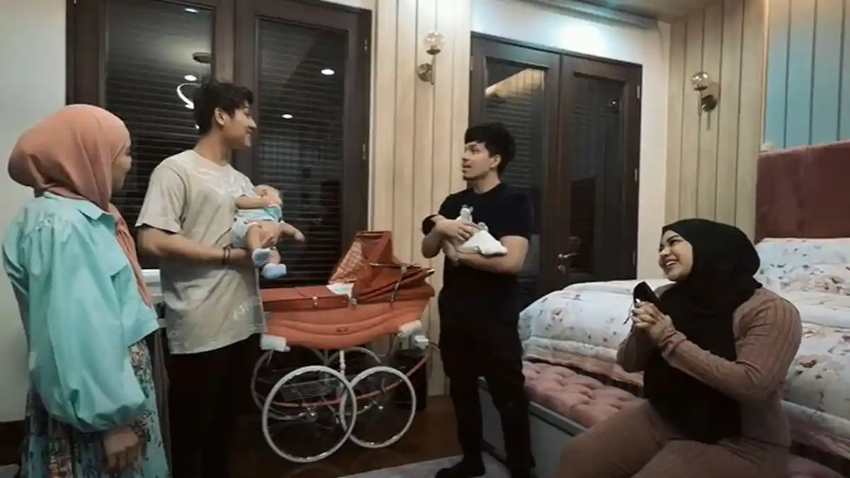 Reaksi Rizky Billar Soal Perjodohan Baby L dan Ameena Anak Aurel, Suami Lesti Kejora: Masih Kecil