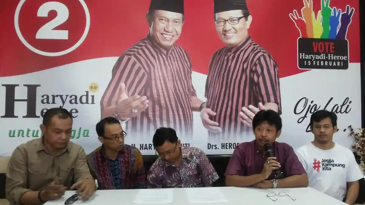 Selisih Tipis, Haryadi-Heroe Unggul Sementara di Pilkada Yogya