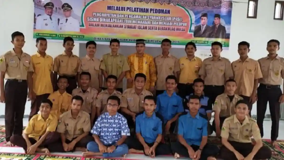 Puluhan Siswa Ditatar Bidang Pemahaman Syariat Islam, Ini Tujuannya