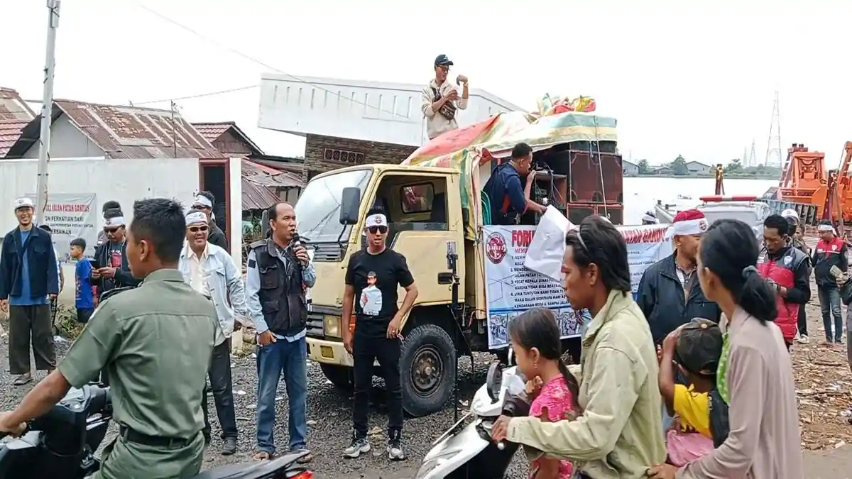 'Banyak Makan Korban' Warga Demo Minta Jalan Gandus Palembang Diperbaiki, ini 4 Tuntutannya