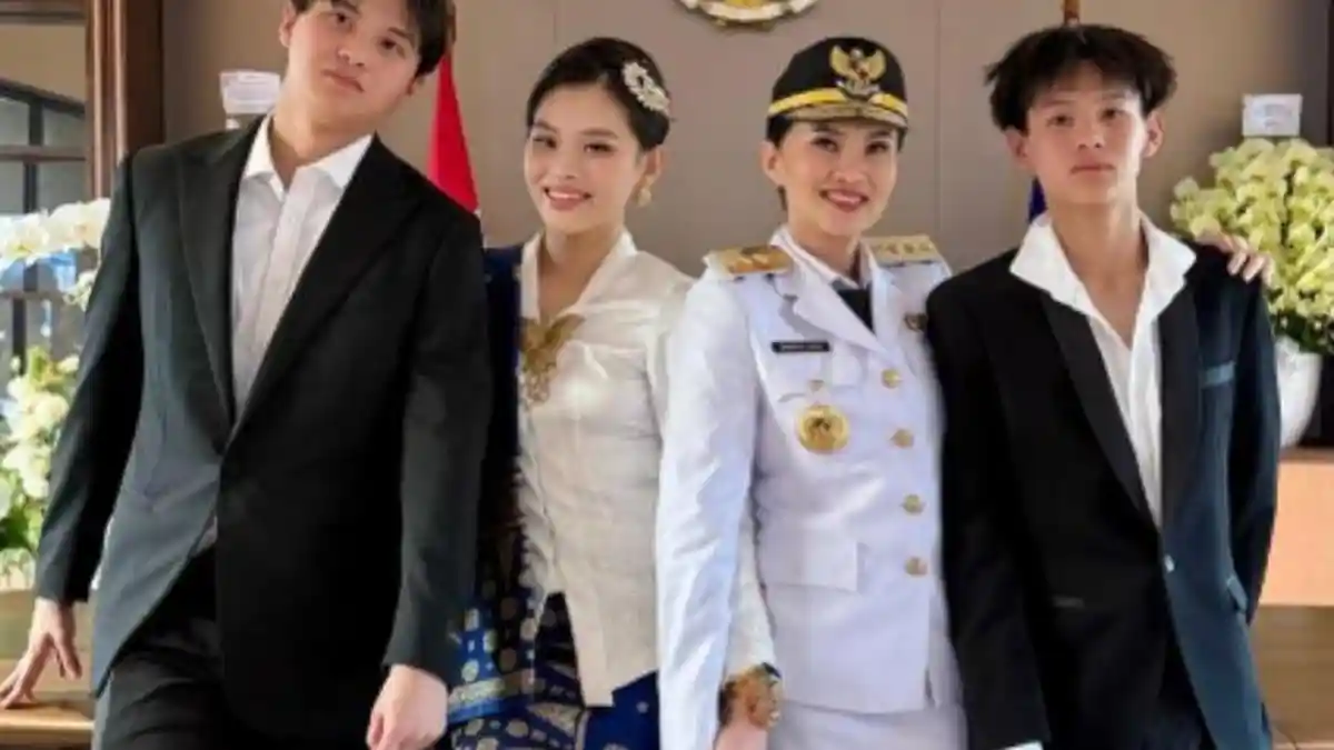 Sosok 3 Anak Sherly Laos Gubernur Maluku Utara, Anak Sulung Edbert ...