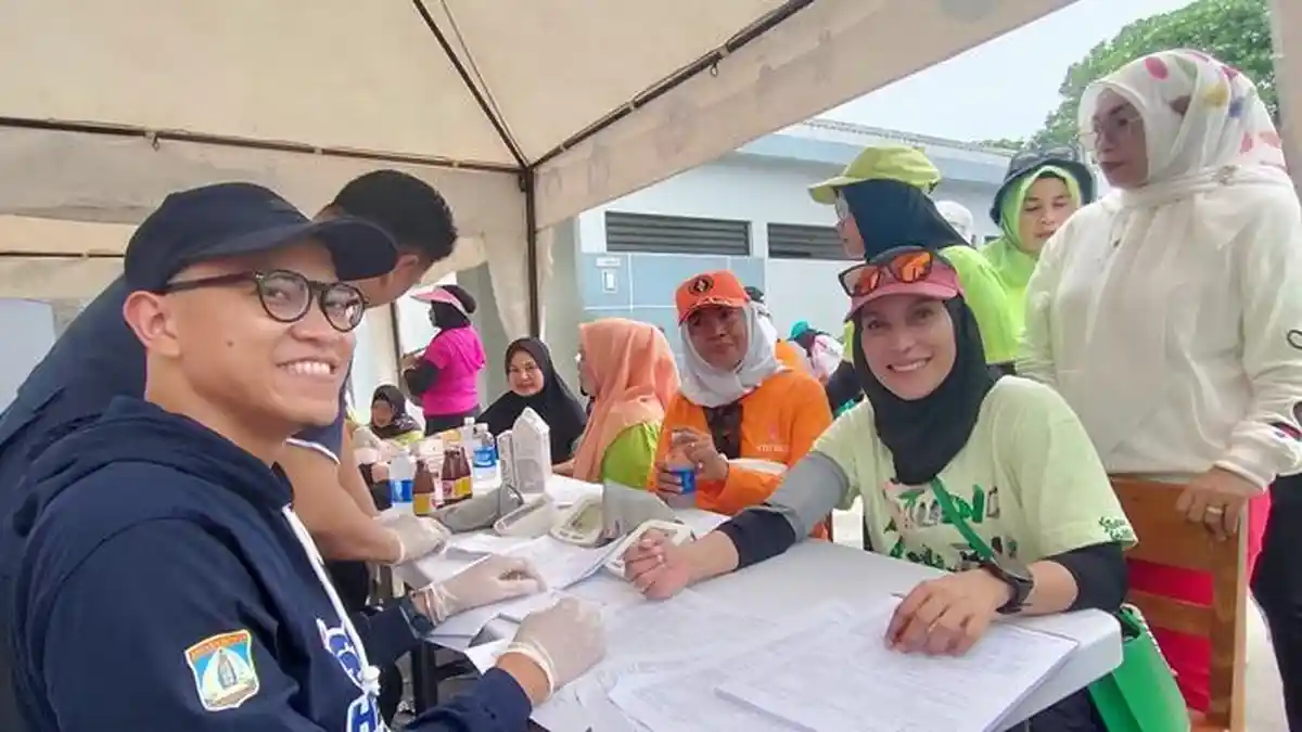 IWSS Balikpapan Gandeng Dinkes, Ajak Warga Sadar Melek Kesehatan di Sepinggan Pratama