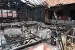 Kebakaran di Pasar Kuto Palembang