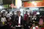 Jokowi Ngopi di Sentra Kuliner Malang