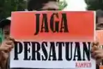 Demo Dukung KPU