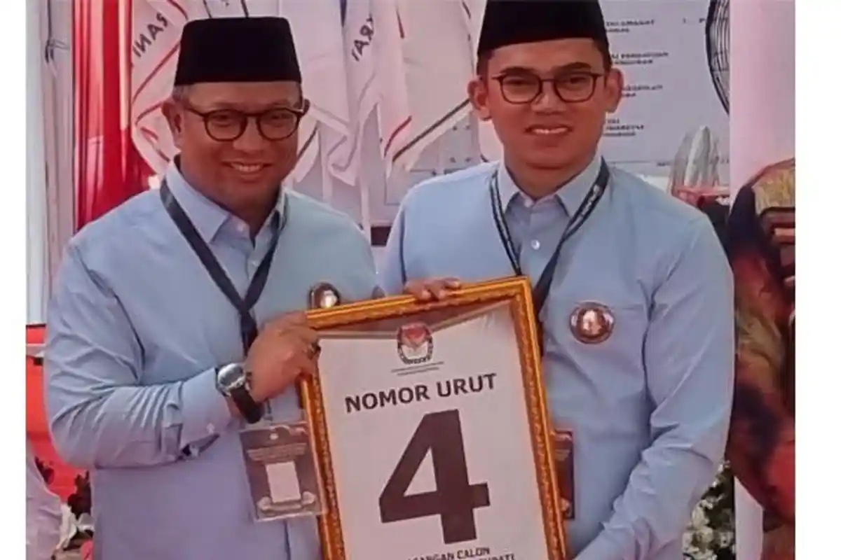 Nomor Urut Pilkada Kampar, Ini Makna Nomor 4 Bagi Paslon Bupati dan Wabup Kampar Yuyun-Edwin