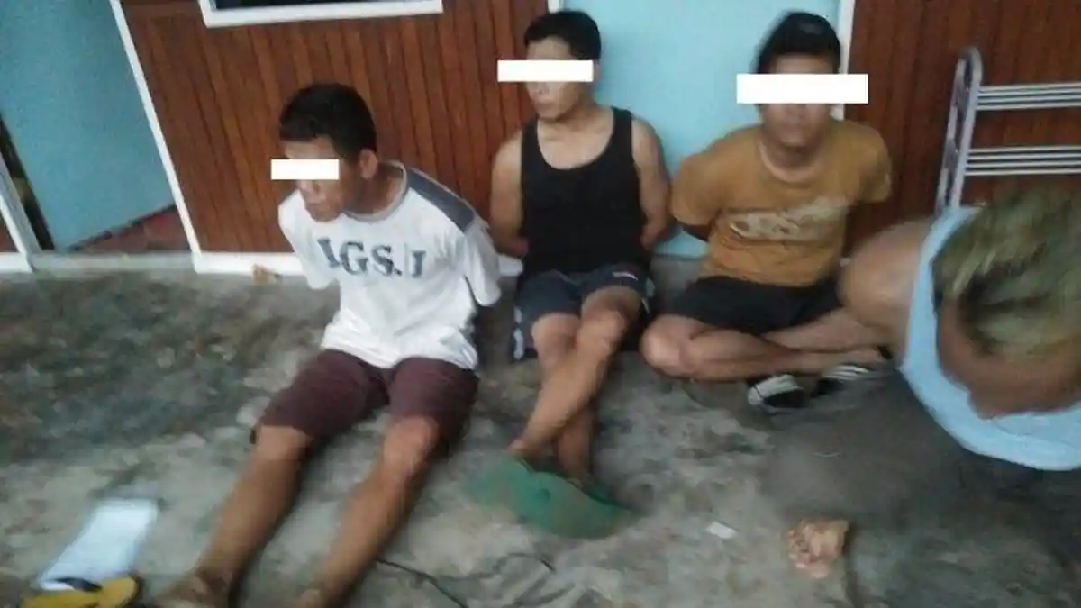 Tim Gabungan Mabes Polri dan Kepolisian Setempat Gerebek Rumah yang Simpan Benih Lobster