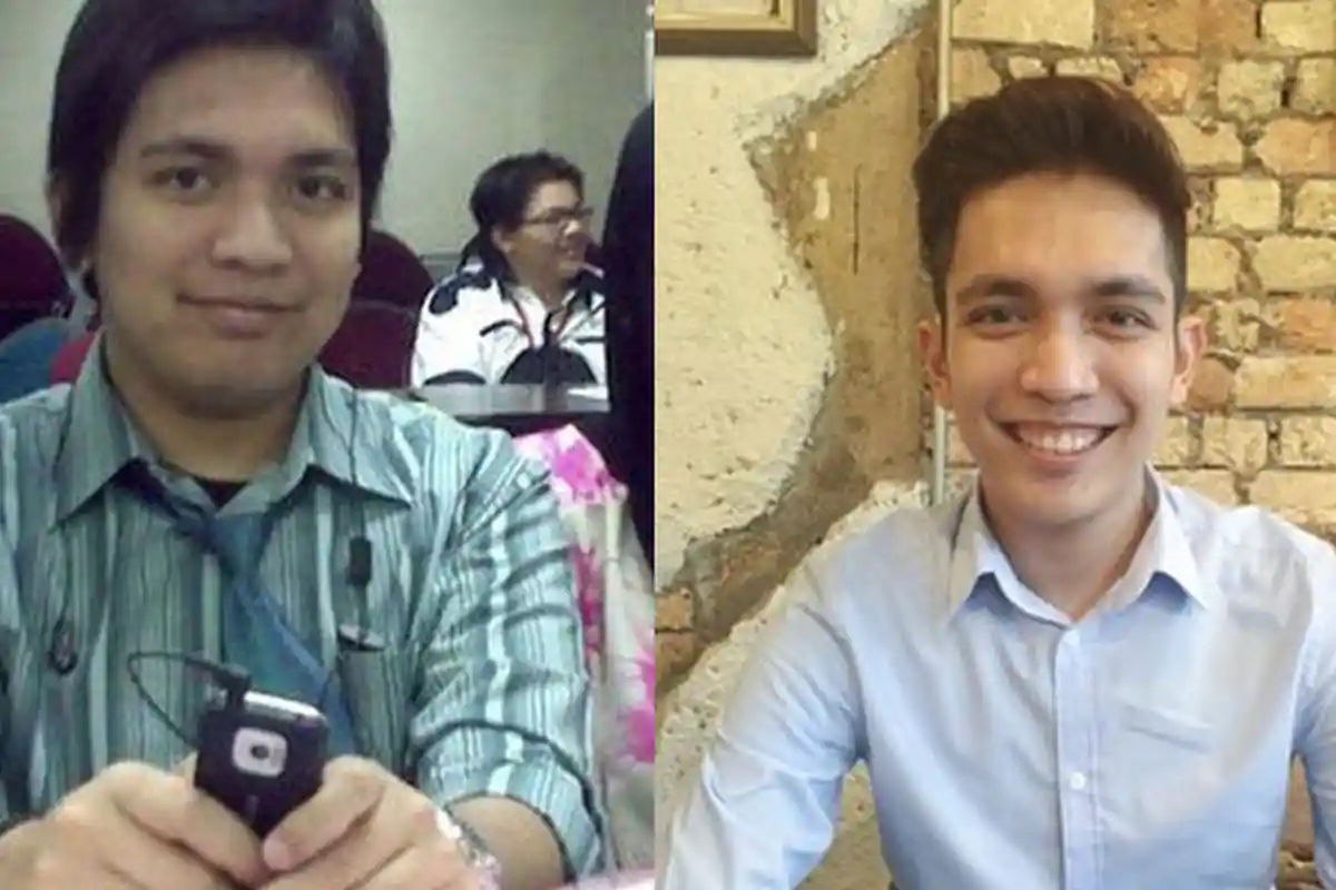 VIRAL Berat Badan Turun dalam 67 Hari, Pria Gendut Ini Makin Tampan, Diet dan Tetap Makan Fast Food!