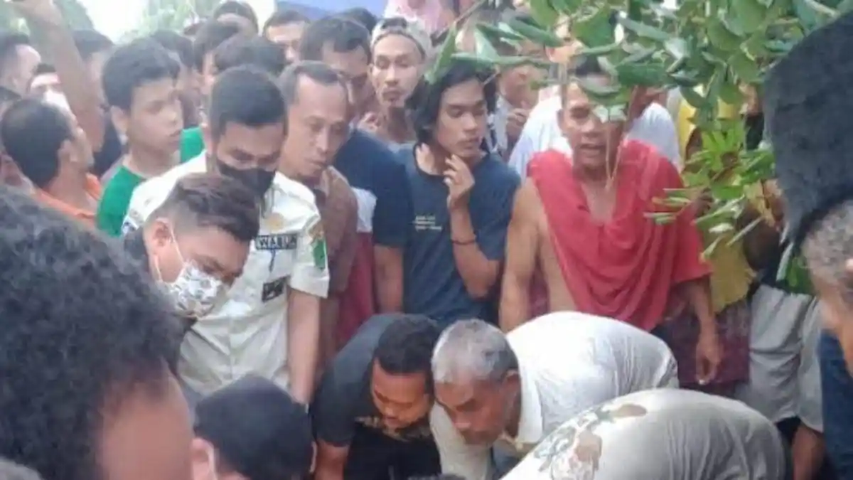 Pembunuhan Ketua MUI Labura Aminurrasyid Aruan, Anto Dogol Telungkup Diborgol Polisi