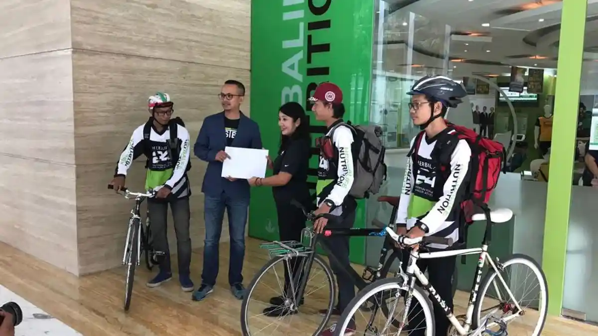 Herbalife dan WestBike Messenger Service Kerjasama Pengiriman Barang