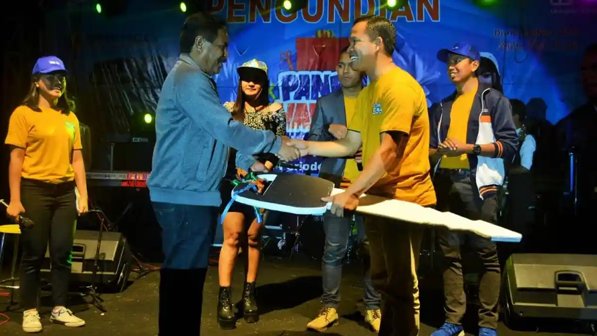 BRI Cabang Bajawa Gelar Undian Panen Hadiah Simpedes Semester I Tahun 2019