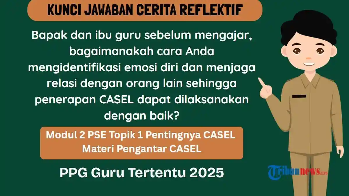 Kunci Jawaban Cerita Reflektif Modul 2 PSE Topik 1 CASEL: Bagaimanakah Cara Anda Mengidentifikasi