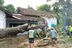 Angin Kencang Rusak Belasan Rumah Warga Tiga Desa di Nglegok Blitar