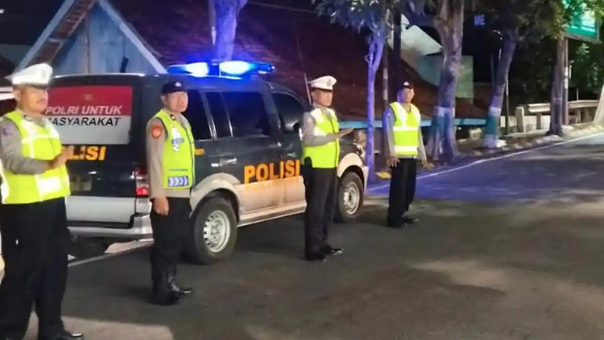Polres Madiun Kota Gencarkan Patroli Malam, Cegah Balap Liar dan Kriminalitas Jalanan