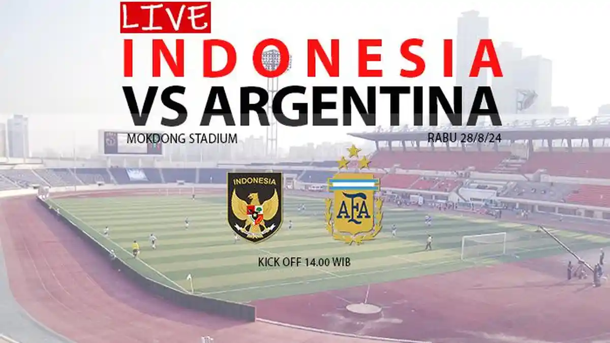Link Live Streaming Indonesia vs Argentina, Akses Nonton di Sini Seoul Earth on Us Cup 2024