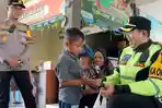 Kondisi Kamtibmas Lamongan H+3 Lebaran Aman, Polisi Siaga di Tugu Wingko