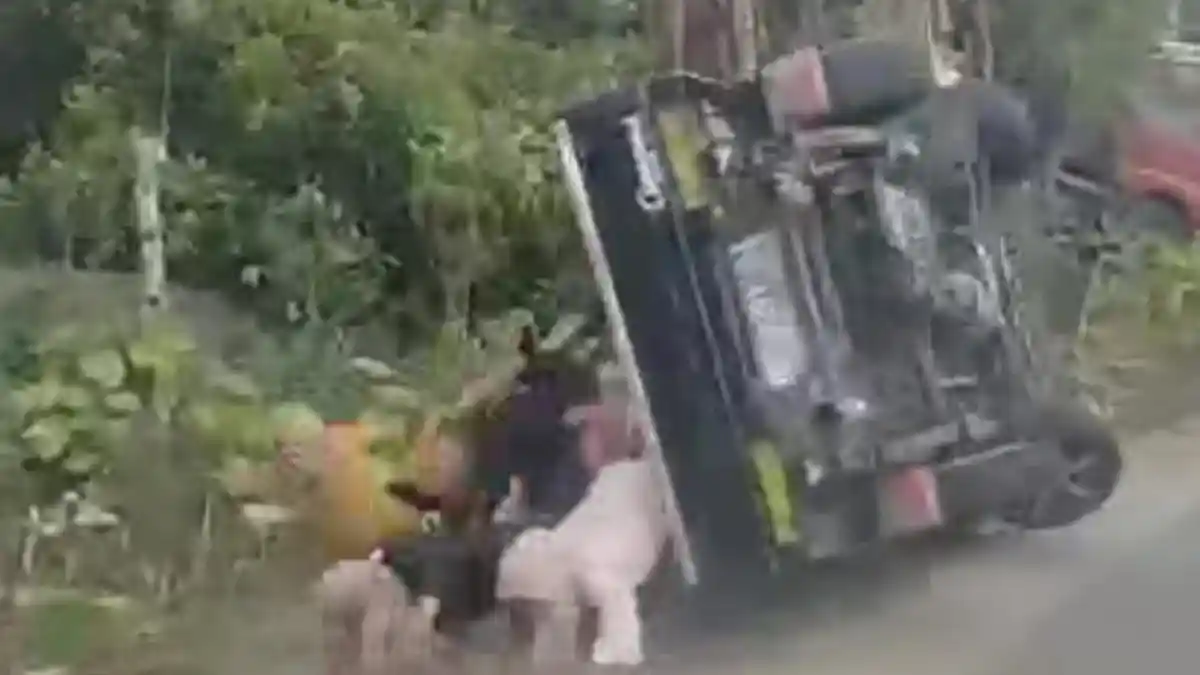 Emak-emak Jatuh dari Pick-up, Pengemudi Terancam Denda Hingga Rp500 Ribu