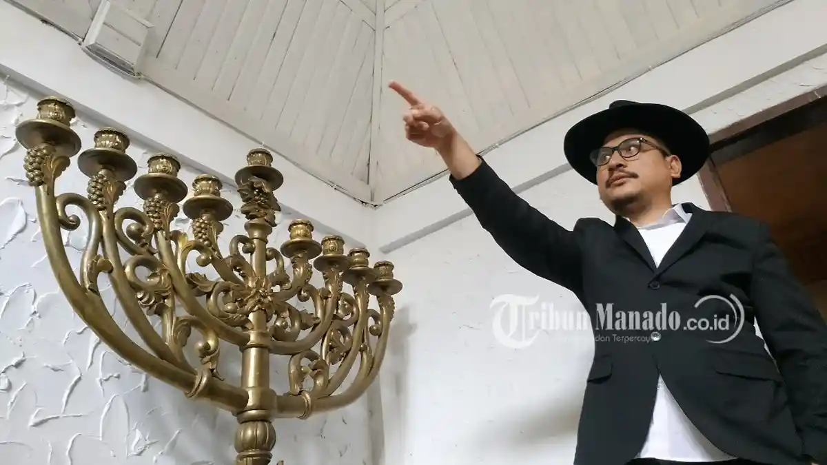 Sosok Yaakov Baruch, Pemimpin Komunitas Yahudi Sulawesi Utara, Tumbuh dari Keluarga Beda Keyakinan