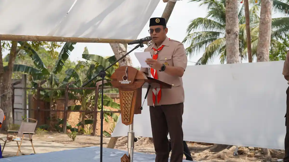 Kemah Bakti Pelajar 2026 di Kotabaru, Wabup Syairi Harapkan Pulang ...