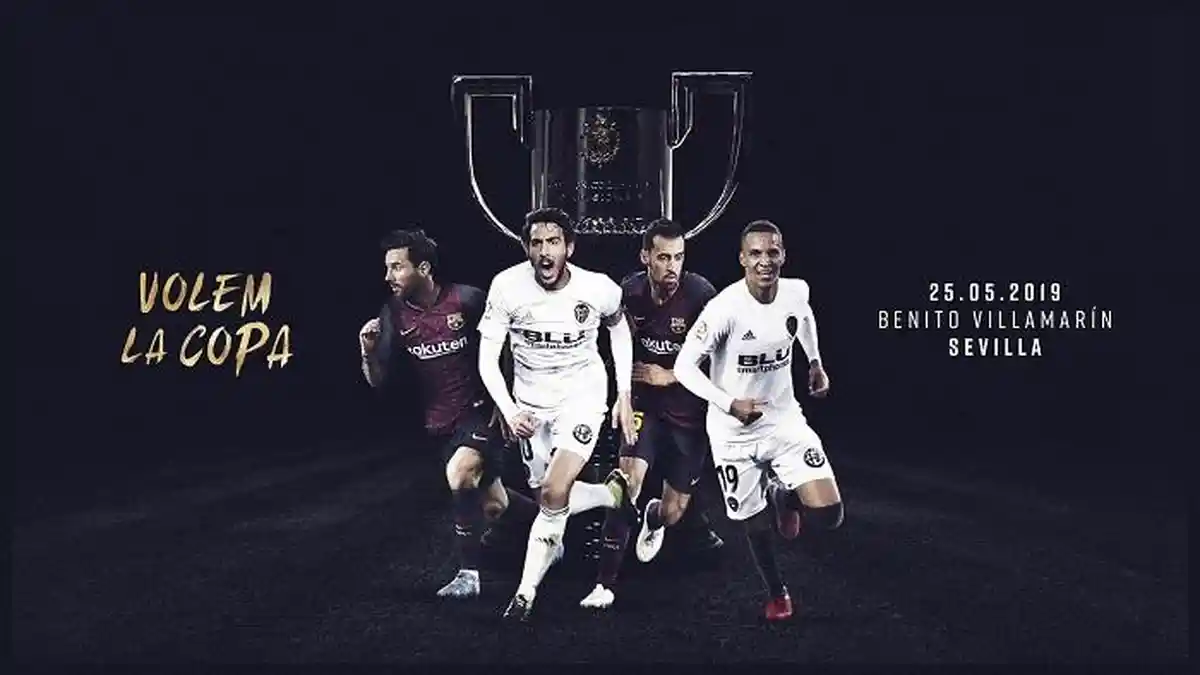 Live Score Hasil Barcelona Vs Valencia Final Copa Del Rey, Skor Sementara 0-1 El Barca Tertinggal