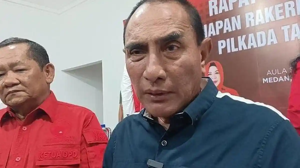 Edy Rahmayadi Daftar ke PDIP, Lawan Bobby Nasution di Pilkada Sumut: Nggak Ada Urusan Istana!