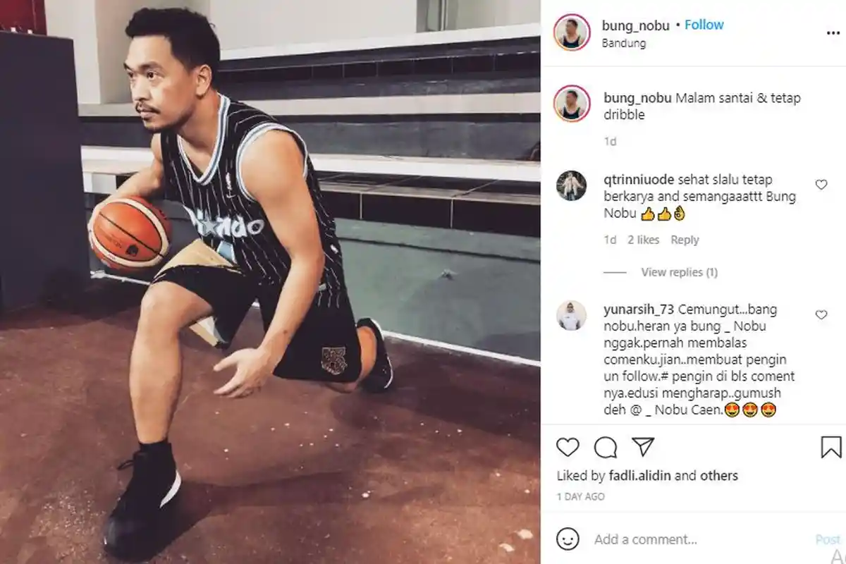 Pantesan Buat Gisel Klepek-klepek, Tubuh Atletis Nobu Di IG Saat Main Juga Dipelototi Kaum Hawa