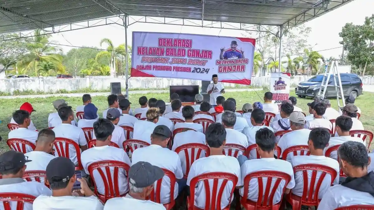 Peduli Rakyat Pesisir, Nelayan Majingklak Pangandaran Beri Dukungan ke Ganjar Pranowo