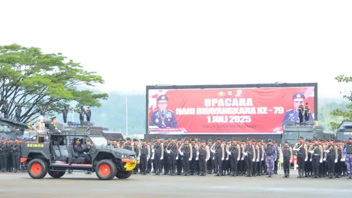 Tak Sekadar Upacara, HUT Bhayangkara ke-79 di Maluku Dibarengi Program Sosial dan Inovasi Pelayanan