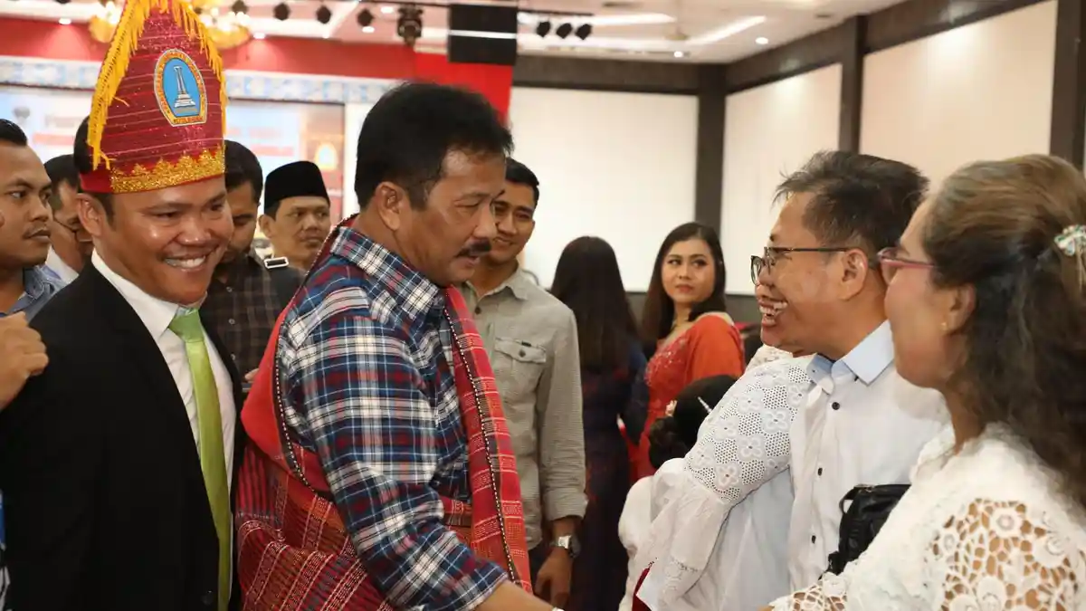 Hadiri Pesta Bona Taon Batak Walikota Batam Minta Melestarikan Tradisi dan Adat Batak