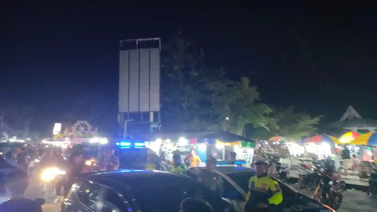 Polres Tanjungbalai Patroli Malam Antisipasi Kejahatan Jalanan dan Kasus 3C