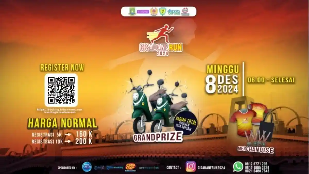 Sambut Akhir Tahun dengan CISADANE RUN 2024 di Kota Tangerang!