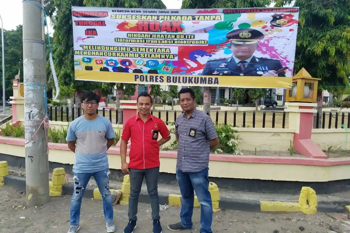 Hati-hati Sebar Berita di Medsos, Sudah Ada Tim Patroli Media Cyber di Bulukumba