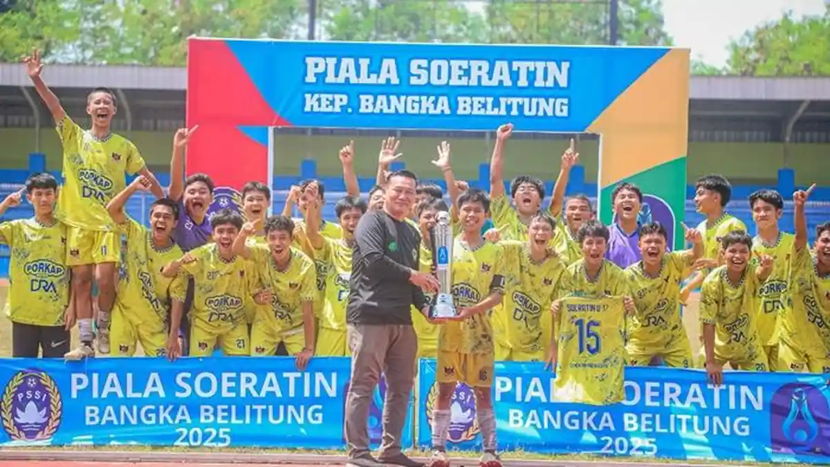 Juara Piala Soeratin U-17 Regional, PS Porkap Koba Wakili Babel di Tingkat Nasional