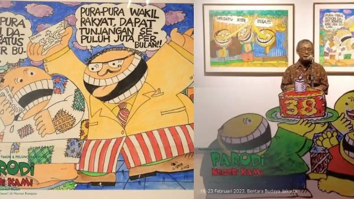 Wisata Jakarta: Ada Pameran 38 Tahun Kartun Timun di Bentara Budaya ...