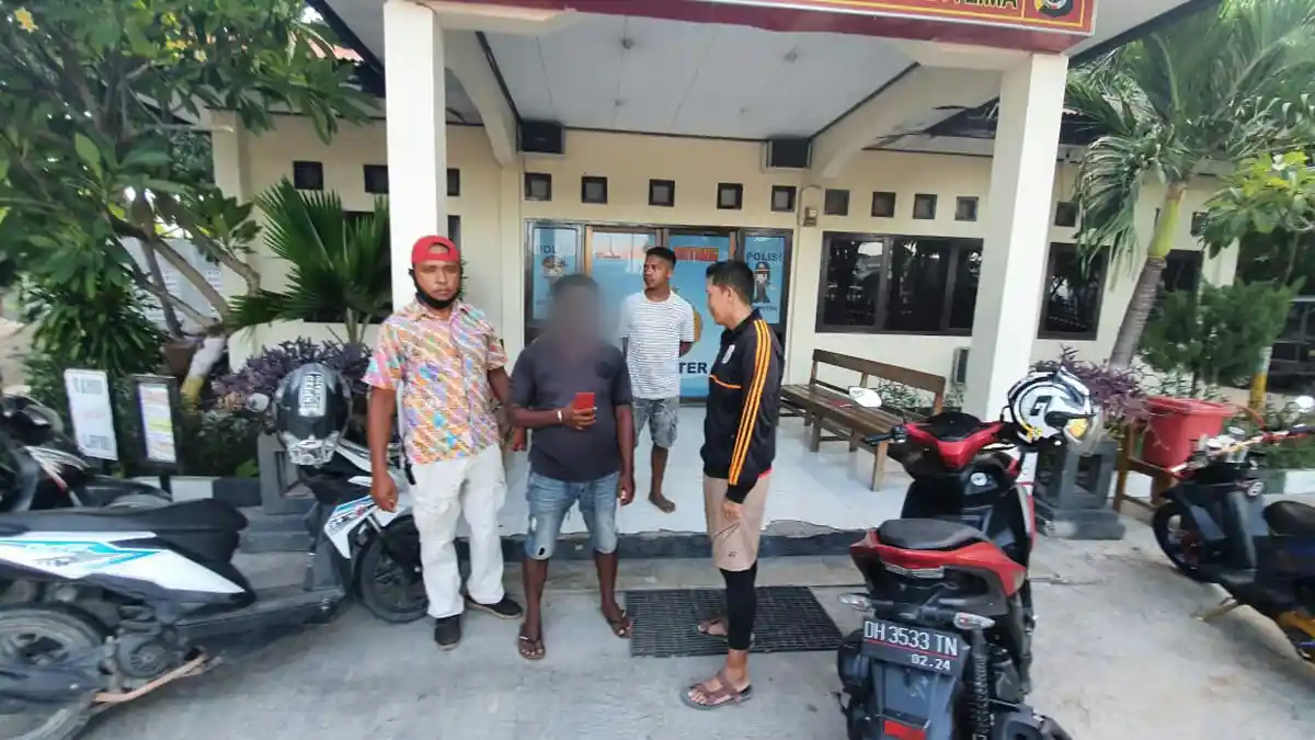 Pelaku Pencurian HP di Kota Kupang, Dipergoki Warga