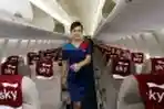 Pesawat Sukhoi Super Jet 100 Sky Aviation