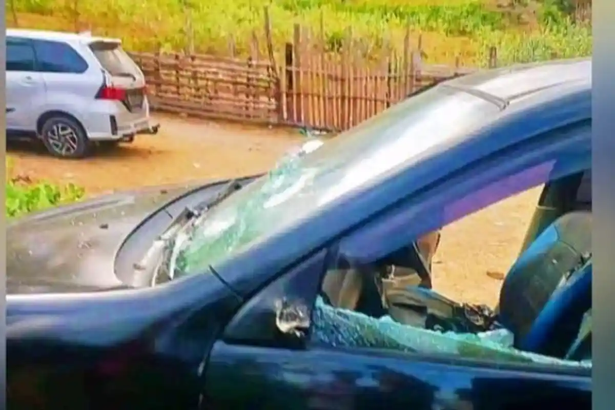 Asik Menikmati Pantai, Kaca Mobil Wisatawan di Bima Dirusak Orang Tidak Dikenal