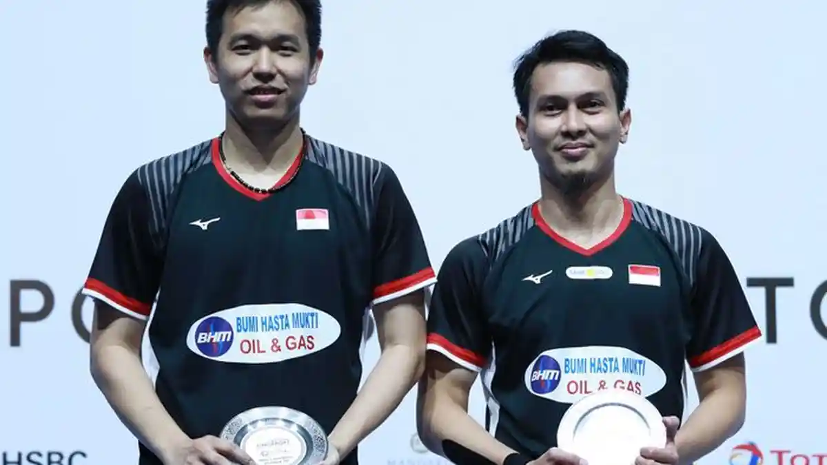 The Daddies Menang di Perempat Final cabang Bulutangkis, ini Semifinal Pertama Mohammad Ahsan
