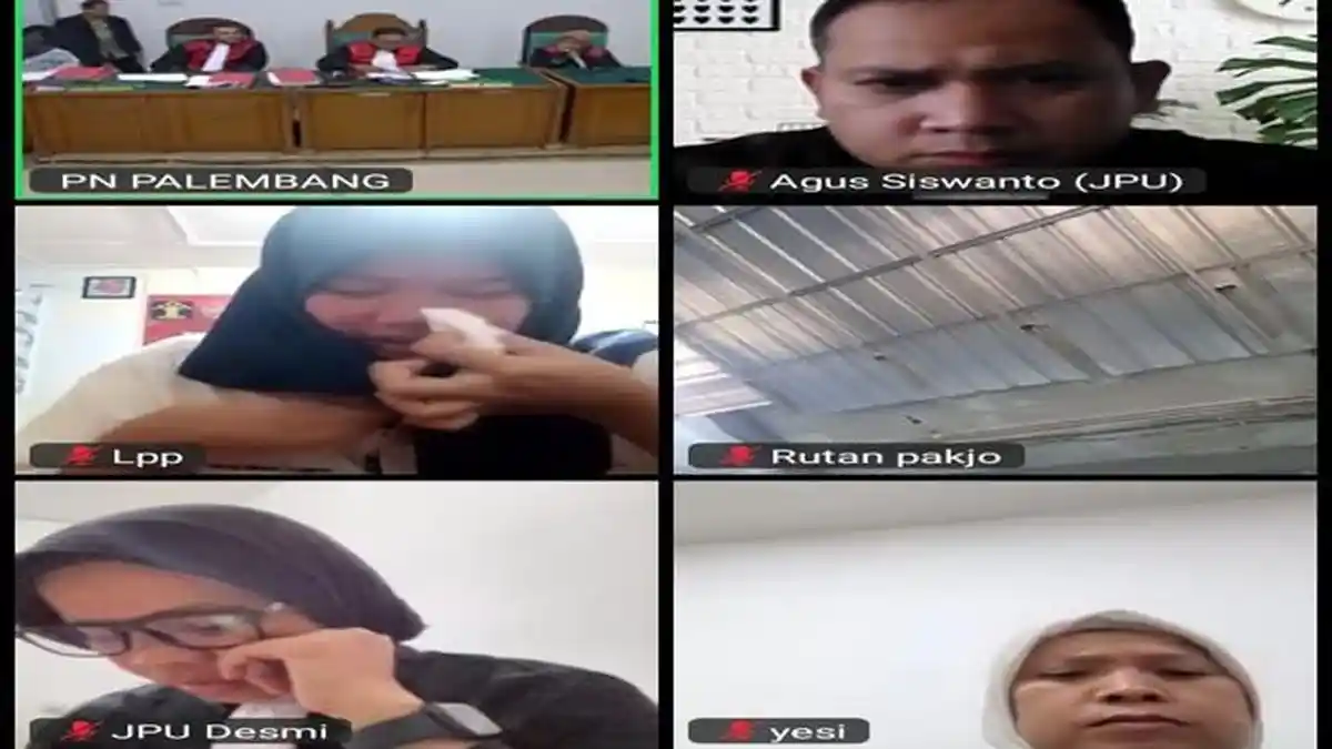 Tangis Rika Amalia, Divonis Penjara Seumur Hidup, Racuni Adik Ipar Hingga Tewas di Palembang