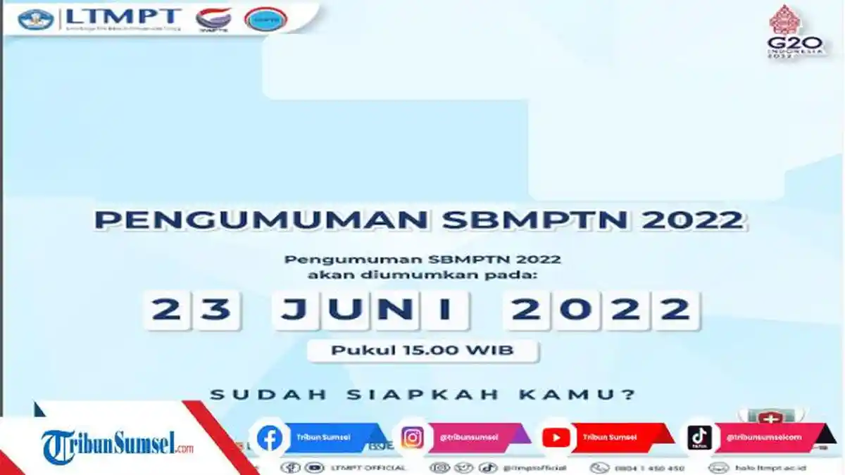 Pengumuman UTBK SBMPTN 2022 Tanggal Berapa? Berikut Jadwal Serta Tata Cara Cek Hasilnya
